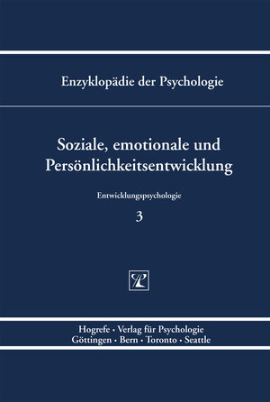 Buchcover Soziale, emotionale und Persönlichkeitsentwicklung  | EAN 9783801705886 | ISBN 3-8017-0588-9 | ISBN 978-3-8017-0588-6