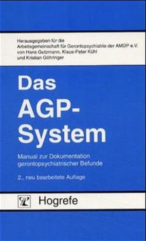 Buchcover Das AGP-System | Hans Gutzmann | EAN 9783801713652 | ISBN 3-8017-1365-2 | ISBN 978-3-8017-1365-2