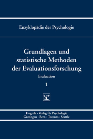 Buchcover Grundlagen und statistische Methoden der Evaluationsforschung  | EAN 9783801715052 | ISBN 3-8017-1505-1 | ISBN 978-3-8017-1505-2