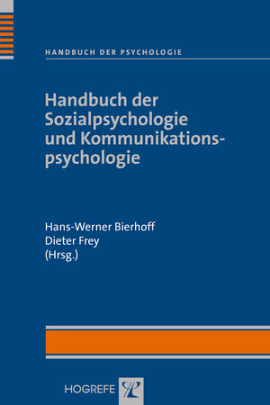 Buchcover Handbuch der Sozialpsychologie und Kommunikationspsychologie  | EAN 9783801718442 | ISBN 3-8017-1844-1 | ISBN 978-3-8017-1844-2