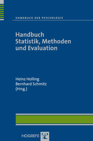 Buchcover Handbuch Statistik, Methoden und Evaluation  | EAN 9783801718480 | ISBN 3-8017-1848-4 | ISBN 978-3-8017-1848-0