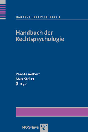 Buchcover Handbuch der Rechtspsychologie  | EAN 9783801718510 | ISBN 3-8017-1851-4 | ISBN 978-3-8017-1851-0