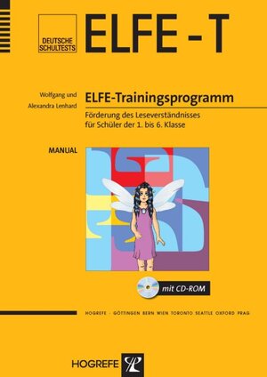 Buchcover ELFE-Trainingsprogramm | Wolfgang Lenhard | EAN 9783801720155 | ISBN 3-8017-2015-2 | ISBN 978-3-8017-2015-5