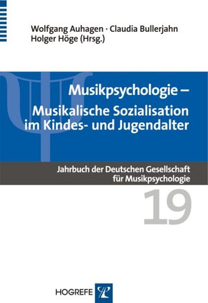 Buchcover Musikpsychologie  | EAN 9783801720681 | ISBN 3-8017-2068-3 | ISBN 978-3-8017-2068-1