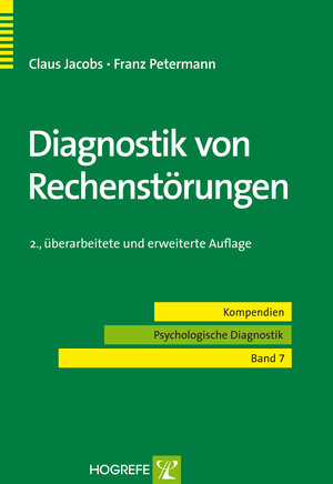 Buchcover Diagnostik von Rechenstörungen | Claus Jacobs | EAN 9783801724290 | ISBN 3-8017-2429-8 | ISBN 978-3-8017-2429-0