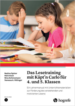 Buchcover Das Lesetraining mit Käptʼn Carlo für 4. und 5. Klassen | Nadine Spörer | EAN 9783801727239 | ISBN 3-8017-2723-8 | ISBN 978-3-8017-2723-9