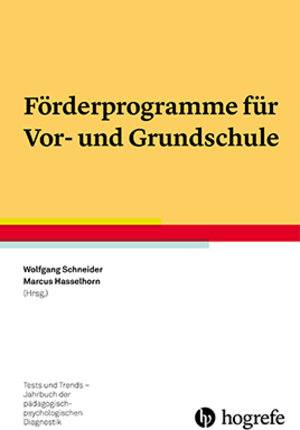 Buchcover Förderprogramme für Vor- und Grundschule  | EAN 9783801727727 | ISBN 3-8017-2772-6 | ISBN 978-3-8017-2772-7