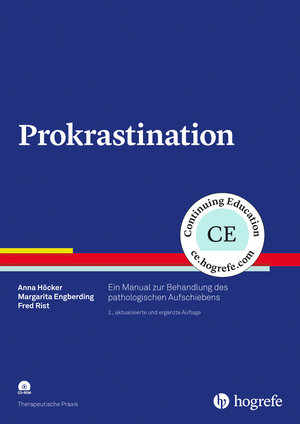 Buchcover Prokrastination | Anna Höcker | EAN 9783801728427 | ISBN 3-8017-2842-0 | ISBN 978-3-8017-2842-7
