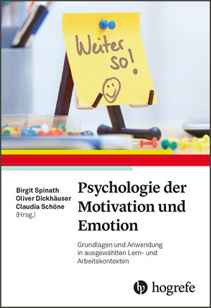 Buchcover Psychologie der Motivation und Emotion  | EAN 9783801728762 | ISBN 3-8017-2876-5 | ISBN 978-3-8017-2876-2