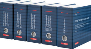 Buchcover IDW Verlautbarungen, Grundwerk, 5 Ordner Fortsetzung  | EAN 9783802102196 | ISBN 3-8021-0219-3 | ISBN 978-3-8021-0219-6