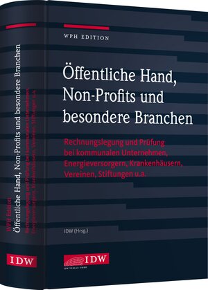 Buchcover Öffentliche Hand, besondere Branchen und Non-Profits  | EAN 9783802120725 | ISBN 3-8021-2072-8 | ISBN 978-3-8021-2072-5