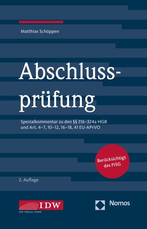 Buchcover Abschlussprüfung, 2. Auflage | Matthias Schüppen | EAN 9783802125720 | ISBN 3-8021-2572-X | ISBN 978-3-8021-2572-0