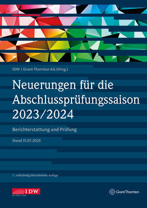 Buchcover Neuerungen für die Abschlussprüfungssaison 2023/2024 - Update | EAN 9783802129148 | ISBN 3-8021-2914-8 | ISBN 978-3-8021-2914-8