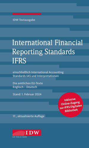 Buchcover International Financial Reporting Standards IFRS, 2024 mit MAIK (AI) | EAN 9783802132124 | ISBN 3-8021-3212-2 | ISBN 978-3-8021-3212-4