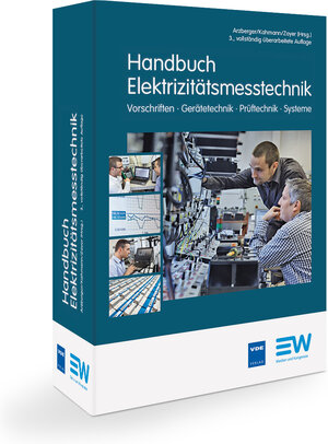 Buchcover Handbuch Elektrizitätsmesstechnik, 3. Auflage  | EAN 9783802211607 | ISBN 3-8022-1160-X | ISBN 978-3-8022-1160-7