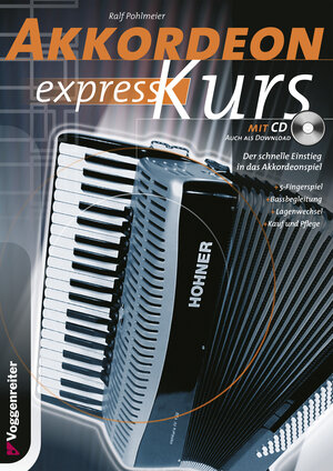 Buchcover Akkordeon-Express-Kurs | Ralf Pohlmeier | EAN 9783802402104 | ISBN 3-8024-0210-3 | ISBN 978-3-8024-0210-4