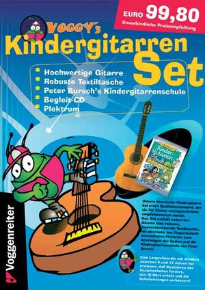 Buchcover Voggy's Kindergitarren-Set 3/4 | Peter Bursch | EAN 9783802403989 | ISBN 3-8024-0398-3 | ISBN 978-3-8024-0398-9