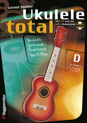 Buchcover Ukulele Total (D-Stimmung) | Gernot Rödder | EAN 9783802403996 | ISBN 3-8024-0399-1 | ISBN 978-3-8024-0399-6