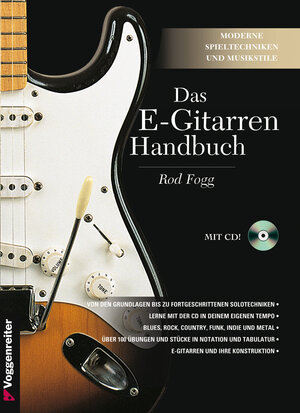 Buchcover Das E-Gitarren-Handbuch | Rod Fogg | EAN 9783802408359 | ISBN 3-8024-0835-7 | ISBN 978-3-8024-0835-9