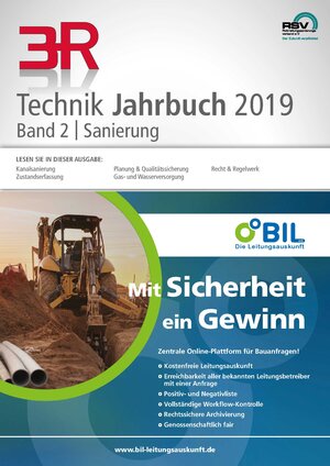 Buchcover 3R Technik Jahrbuch Sanierung 2019  | EAN 9783802728921 | ISBN 3-8027-2892-0 | ISBN 978-3-8027-2892-1