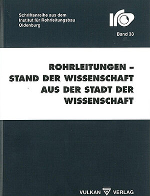 Buchcover Rohrleitungen - Stand der Wissenschaft aus der Stadt der Wissenschaft  | EAN 9783802753305 | ISBN 3-8027-5330-5 | ISBN 978-3-8027-5330-5