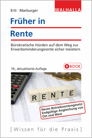 Buchcover Früher in Rente | Nikolaus Ertl | EAN 9783802905070 | ISBN 3-8029-0507-5 | ISBN 978-3-8029-0507-0