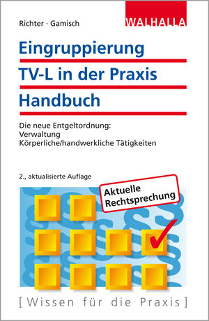 Buchcover Eingruppierung  TV-L in der Praxis | Achim Richter | EAN 9783802909313 | ISBN 3-8029-0931-3 | ISBN 978-3-8029-0931-3