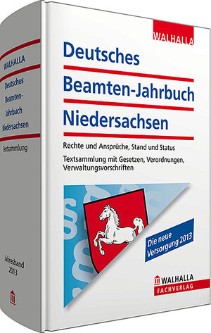 Buchcover Deutsches Beamten-Jahrbuch Niedersachsen Taschenausgabe 2013 | Walhalla Walhalla Fachredaktion | EAN 9783802911668 | ISBN 3-8029-1166-0 | ISBN 978-3-8029-1166-8