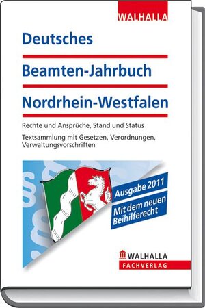 Buchcover Deutsches Beamten-Jahrbuch Nordrhein-Westfalen Taschenausgabe | Walhalla Walhalla Taschenausgabe | EAN 9783802911835 | ISBN 3-8029-1183-0 | ISBN 978-3-8029-1183-5