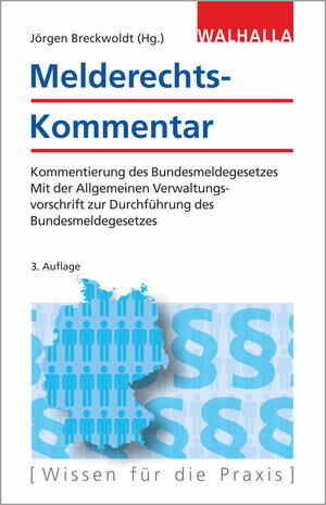 Buchcover Melderechts-Kommentar | Jörgen Breckwoldt (Hg.) | EAN 9783802918537 | ISBN 3-8029-1853-3 | ISBN 978-3-8029-1853-7