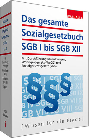 Buchcover Das gesamte Sozialgesetzbuch SGB I bis SGB XII | Walhalla Fachredaktion | EAN 9783802920035 | ISBN 3-8029-2003-1 | ISBN 978-3-8029-2003-5