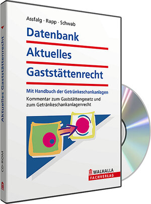Buchcover CD-ROM Aktuelles Gaststättenrecht (Grundversion)  | EAN 9783802920493 | ISBN 3-8029-2049-X | ISBN 978-3-8029-2049-3