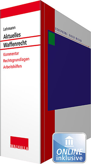 Buchcover Aktuelles Waffenrecht  | EAN 9783802921919 | ISBN 3-8029-2191-7 | ISBN 978-3-8029-2191-9