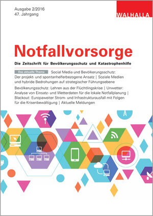 Buchcover Zeitschrift Notfallvorsorge Heft 02/2016  | EAN 9783802922367 | ISBN 3-8029-2236-0 | ISBN 978-3-8029-2236-7