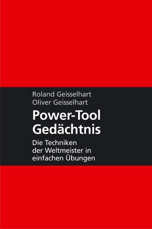 Buchcover Power-Tool Gedächtnis | Roland Geisselhart | EAN 9783802925962 | ISBN 3-8029-2596-3 | ISBN 978-3-8029-2596-2