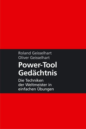 Buchcover Power-Tool Gedächtnis | Roland Geisselhart | EAN 9783802929502 | ISBN 3-8029-2950-0 | ISBN 978-3-8029-2950-2