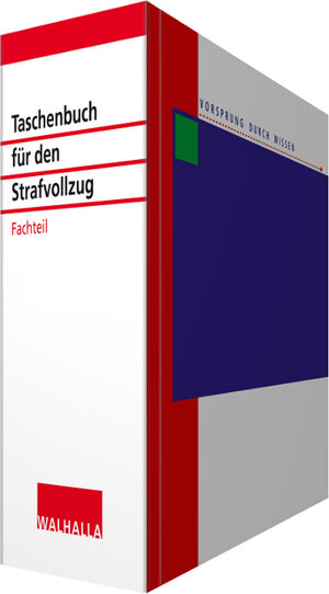 Buchcover Taschenbuch für den Strafvollzug Fachteil  | EAN 9783802930072 | ISBN 3-8029-3007-X | ISBN 978-3-8029-3007-2