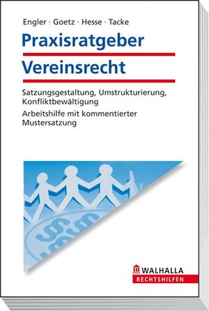 Buchcover Praxisratgeber Vereinsrecht | Ulla Engler | EAN 9783802938313 | ISBN 3-8029-3831-3 | ISBN 978-3-8029-3831-3
