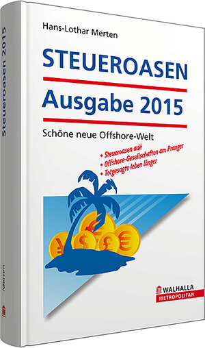 Buchcover STEUEROASEN Ausgabe 2015 | Hans-Lothar Merten | EAN 9783802938788 | ISBN 3-8029-3878-X | ISBN 978-3-8029-3878-8