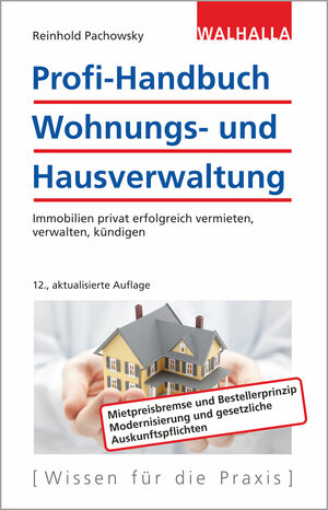 Buchcover Profi-Handbuch Wohnungs- und Hausverwaltung | Reinhold Pachowsky | EAN 9783802939587 | ISBN 3-8029-3958-1 | ISBN 978-3-8029-3958-7