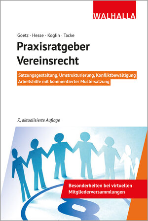 Buchcover Praxisratgeber Vereinsrecht | Michael Goetz | EAN 9783802941511 | ISBN 3-8029-4151-9 | ISBN 978-3-8029-4151-1