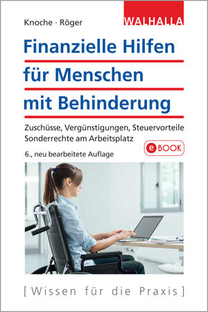 Buchcover Finanzielle Hilfen für Menschen mit Behinderung | Bernd Röger | EAN 9783802948688 | ISBN 3-8029-4868-8 | ISBN 978-3-8029-4868-8