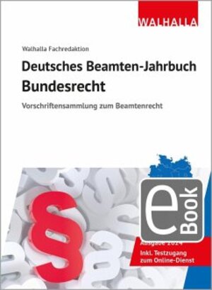 Buchcover Deutsches Beamten-Jahrbuch Bundesrecht Jahresband 2024 | Walhalla Fachredaktion | EAN 9783802955327 | ISBN 3-8029-5532-3 | ISBN 978-3-8029-5532-7