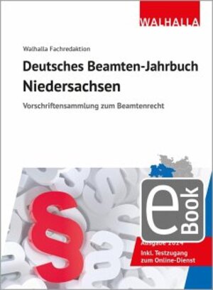 Buchcover Deutsches Beamten-Jahrbuch Niedersachsen Jahresband 2024 | Walhalla Fachredaktion | EAN 9783802955334 | ISBN 3-8029-5533-1 | ISBN 978-3-8029-5533-4