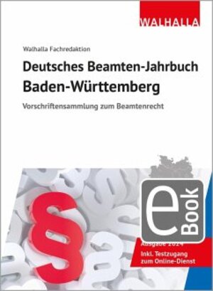 Buchcover Deutsches Beamten-Jahrbuch Baden-Württemberg 2024 | Walhalla Fachredaktion | EAN 9783802955358 | ISBN 3-8029-5535-8 | ISBN 978-3-8029-5535-8