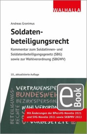 Buchcover Soldatenbeteiligungsrecht | Andreas Gronimus | EAN 9783802956393 | ISBN 3-8029-5639-7 | ISBN 978-3-8029-5639-3
