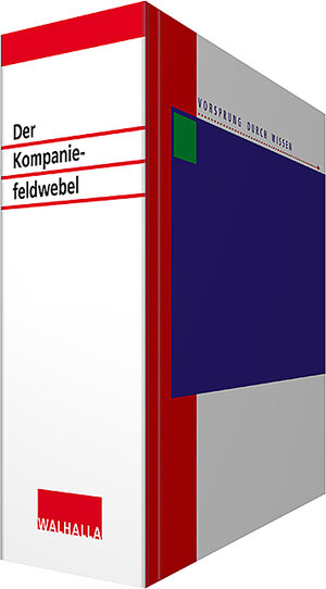 Buchcover Der Kompaniefeldwebel inkl. Online-Dienst  | EAN 9783802963308 | ISBN 3-8029-6330-X | ISBN 978-3-8029-6330-8