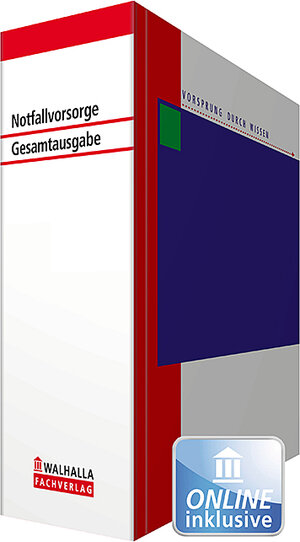 Buchcover Notfallvorsorge - Gesamtausgabe in 11 Bänden  | EAN 9783802967009 | ISBN 3-8029-6700-3 | ISBN 978-3-8029-6700-9