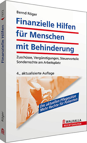 Buchcover Finanzielle Hilfen für Menschen mit Behinderung | Bernd Röger | EAN 9783802973727 | ISBN 3-8029-7372-0 | ISBN 978-3-8029-7372-7