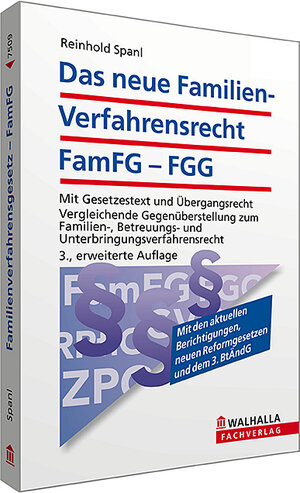 Buchcover Das neue Familienverfahrensrecht FamFG - FGG | Reinhold Spanl | EAN 9783802975097 | ISBN 3-8029-7509-X | ISBN 978-3-8029-7509-7